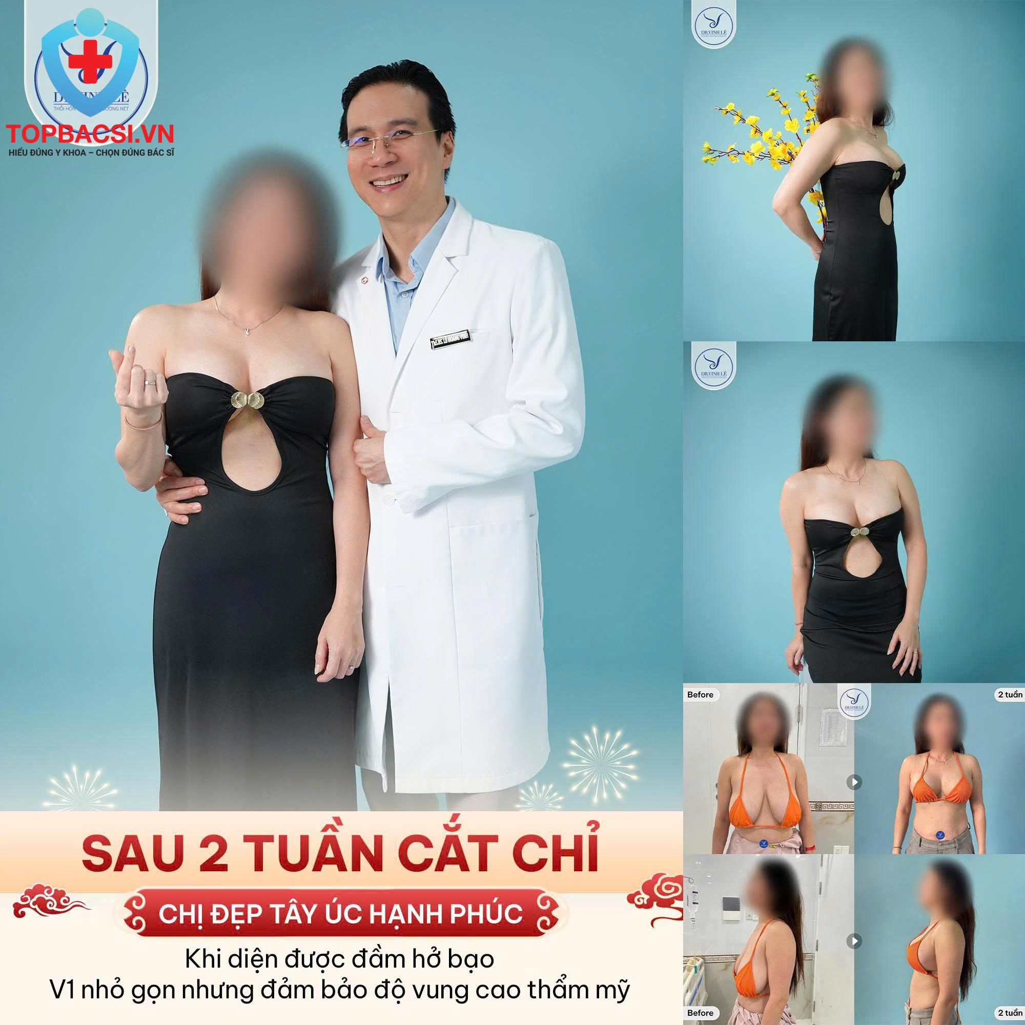 Bác sĩ Lê Hoàng Vinh với hơn 20 năm kinh nghiệm trong ngành làm đẹp, thực hiện thành công cho hàng ngàn trường hợp thẩm mỹ.