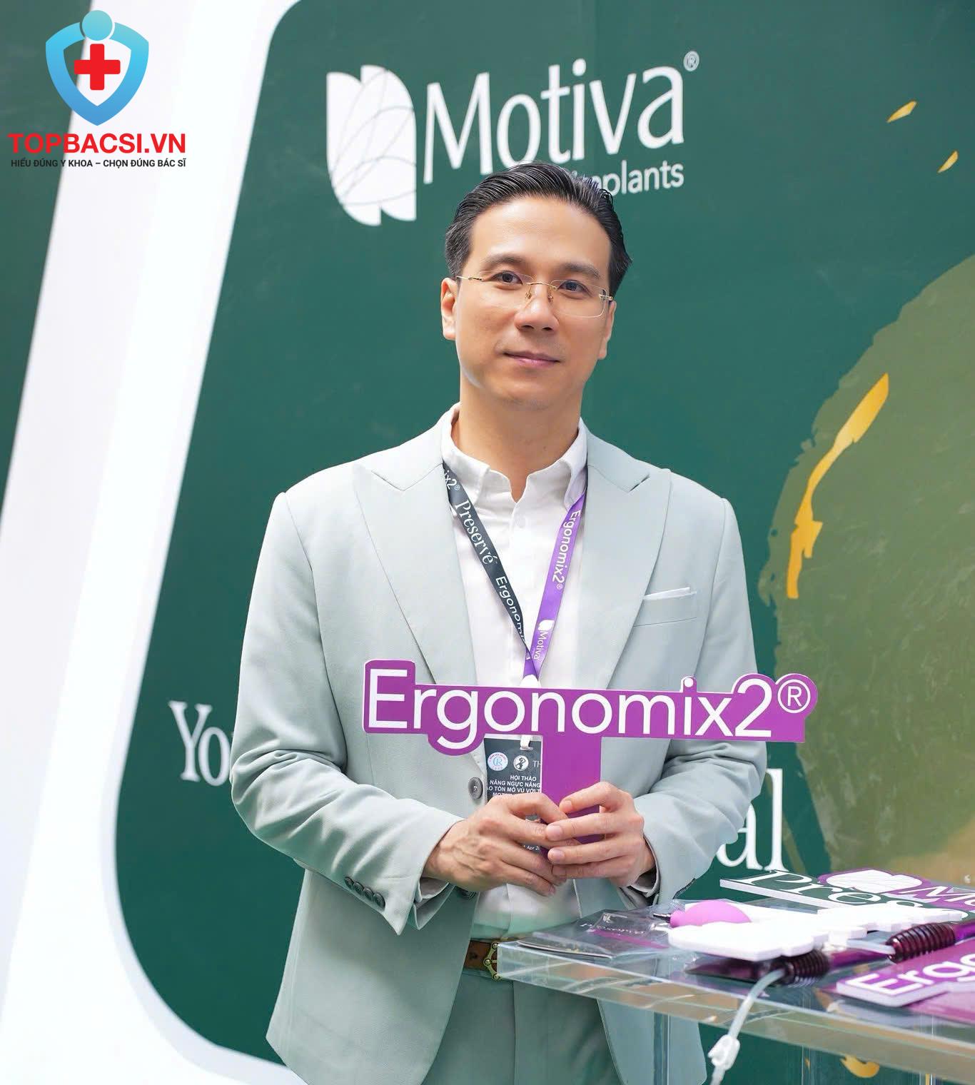 Bác sĩ Lê Hoàng Vinh tại hội thảo Motiva Ergonomix2