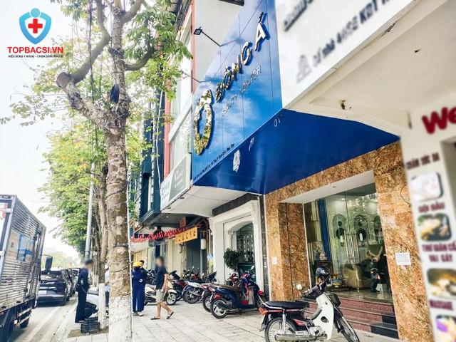 Cơ sở Đông Á Beauty Center (phường Vĩnh Phúc, tỉnh Phú Thọ). Ảnh: Công an tỉnh Bắc Ninh.