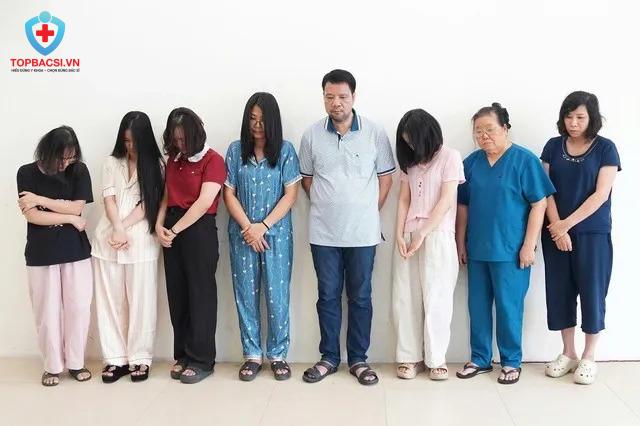 Các bị can bị khởi tố.