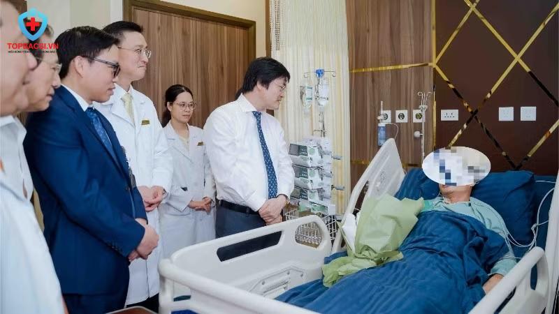 Bệnh nhân bình phục sau ca phẫu thuật.