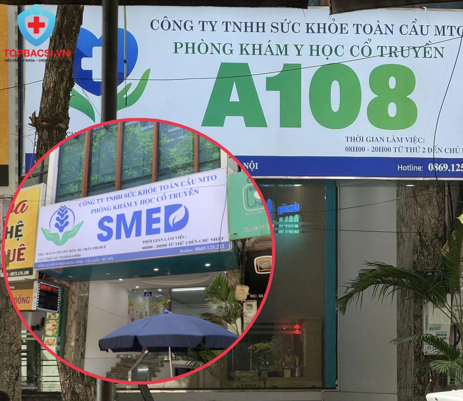 Phòng khám A108 đổi tên thành SMED sau xử phạt