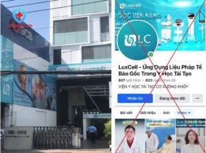 LuxCell International Clinic bị đình chỉ hoạt động
