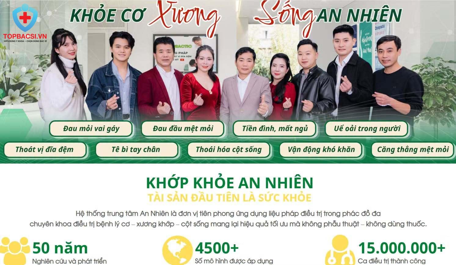 Đình chỉ hoạt động Công ty Khớp Khỏe An Nhiên Không có giấy phép hoạt động khám bệnh, chữa bệnh (KCB)