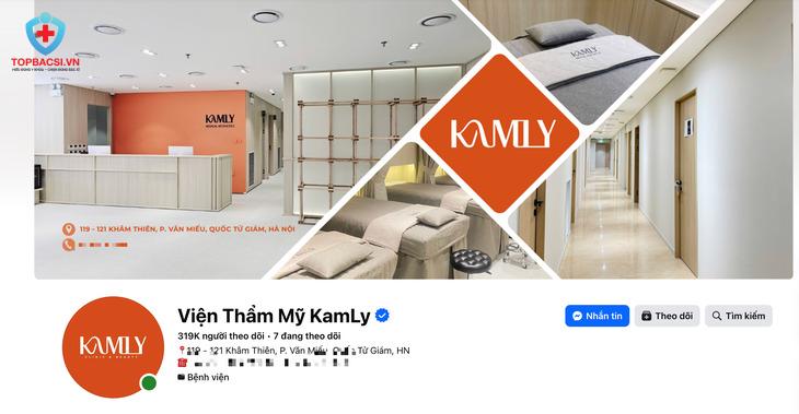 Viện thẩm mỹ Kamly được quảng cáo cung cấp các dịch vụ làm đẹp bị yêu cầu dừng hoạt động từ 03/08/2026.